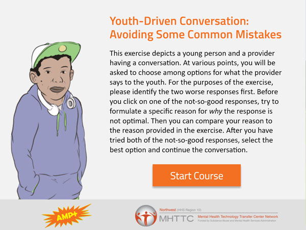 AMP E-Module: Youth-Driven Conversation – Avoiding Some Common Mistakes